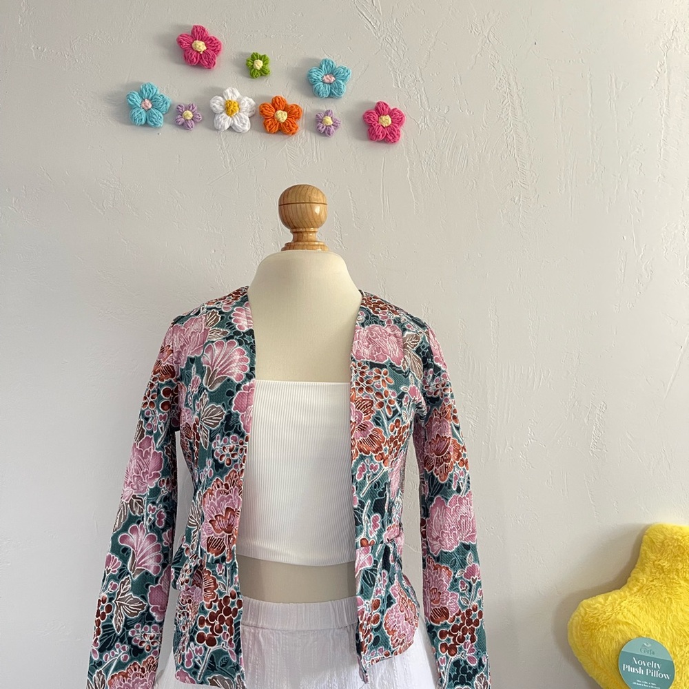 Floral Women's Jacket - Multicolor